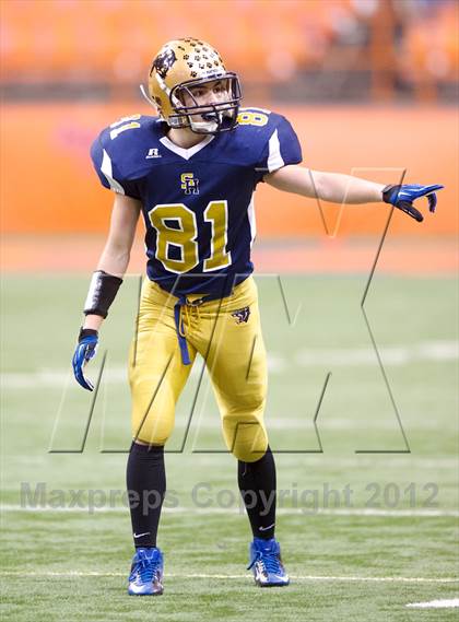 Thumbnail 2 in Burnt Hills-Ballston Lake vs. Sweet Home (NYSPHSAA Class A Final) photogallery.
