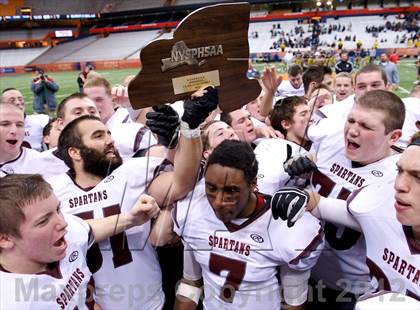 Thumbnail 1 in Burnt Hills-Ballston Lake vs. Sweet Home (NYSPHSAA Class A Final) photogallery.