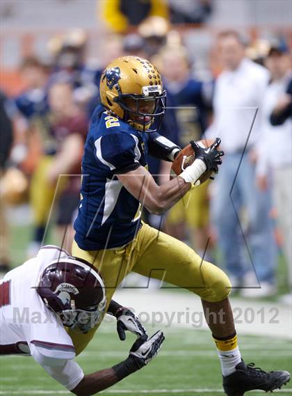 Thumbnail 3 in Burnt Hills-Ballston Lake vs. Sweet Home (NYSPHSAA Class A Final) photogallery.