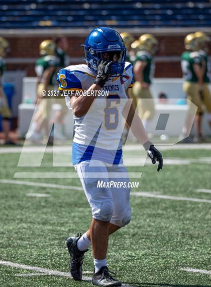 Thumbnail 3 in Midland vs Traverse City West (Battle At The Big House 2021) photogallery.