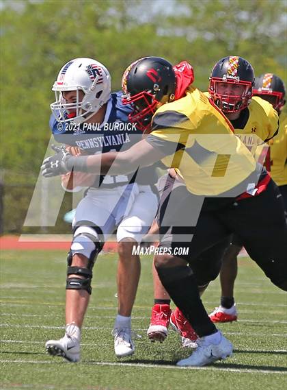 Thumbnail 2 in Big 33 Football Classic Maryland vs Pennsylvania photogallery.