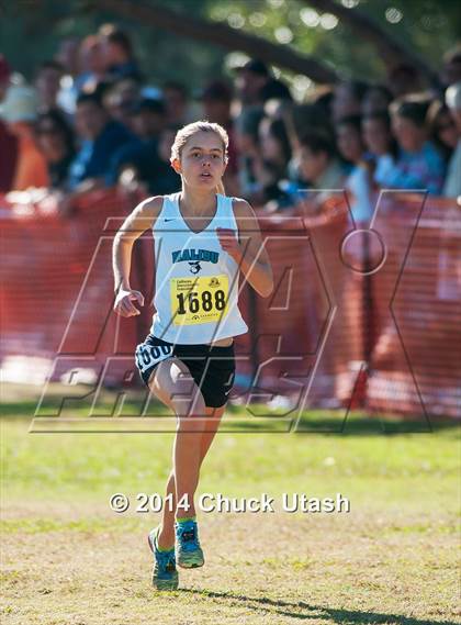 Thumbnail 3 in CIF State Cross Country Championships (D4 Girls Race) photogallery.