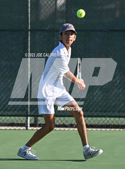 Thumbnail 3 in Mason vs Mason (UIL 2A Boys Doubles State Finals) photogallery.