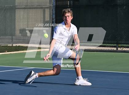 Thumbnail 3 in Mason vs Mason (UIL 2A Boys Doubles State Finals) photogallery.