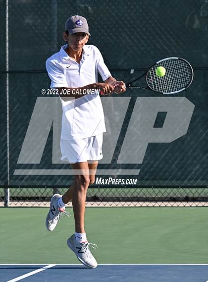 Thumbnail 2 in Mason vs Mason (UIL 2A Boys Doubles State Finals) photogallery.