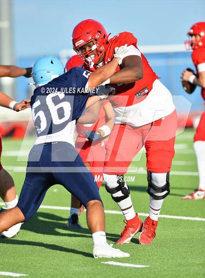 Thumbnail 2 in Centennial vs Arbor View (Scrimmage) photogallery.