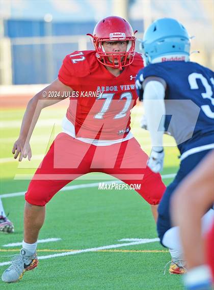 Thumbnail 2 in Centennial vs Arbor View (Scrimmage) photogallery.