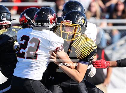 Thumbnail 3 in Morenci vs  Arizona Lutheran Academy @ Campo Verde (AIA 2A Final) photogallery.