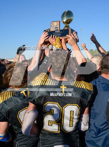 Thumbnail 2 in Morenci vs  Arizona Lutheran Academy @ Campo Verde (AIA 2A Final) photogallery.