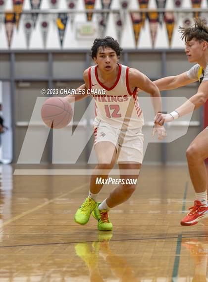 Thumbnail 3 in San Marin vs. Montgomery (Russ Peterich Viking Tippoff Classic) photogallery.