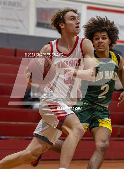Thumbnail 3 in San Marin vs. Montgomery (Russ Peterich Viking Tippoff Classic) photogallery.