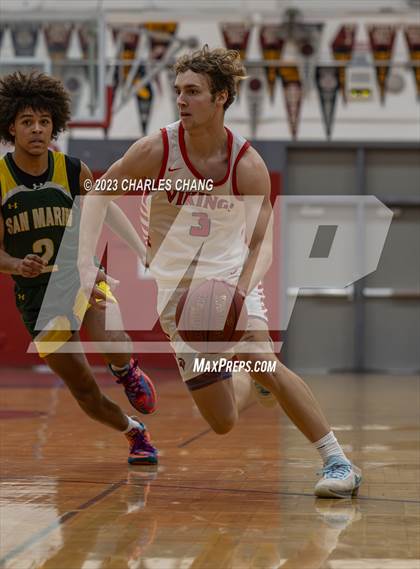 Thumbnail 1 in San Marin vs. Montgomery (Russ Peterich Viking Tippoff Classic) photogallery.