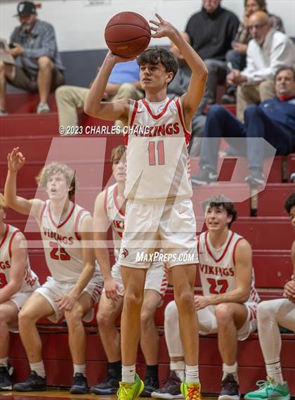 Thumbnail 3 in San Marin vs. Montgomery (Russ Peterich Viking Tippoff Classic) photogallery.