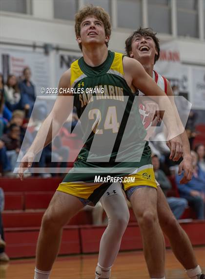 Thumbnail 1 in San Marin vs. Montgomery (Russ Peterich Viking Tippoff Classic) photogallery.