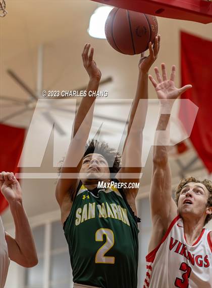 Thumbnail 1 in San Marin vs. Montgomery (Russ Peterich Viking Tippoff Classic) photogallery.