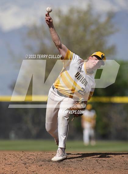 Thumbnail 3 in Union vs. Canyon View (UHSAA 3A Semifinal) photogallery.
