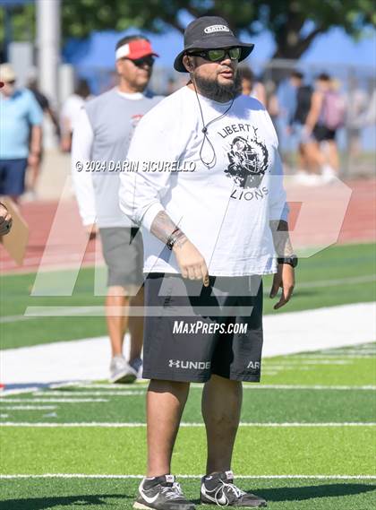 Thumbnail 3 in Liberty vs Cactus (7on7 Gotta Believe Tournament)  photogallery.