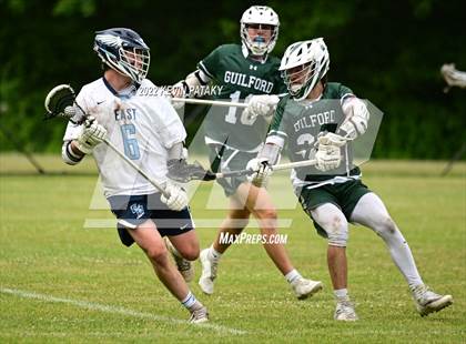 Thumbnail 2 in Guilford @ East Catholic (CIAC Class M 1st Round) photogallery.