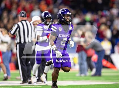 Thumbnail 1 in New Palestine vs. Merrillville (IHSAA 5A Final) photogallery.
