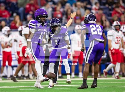 Thumbnail 3 in New Palestine vs. Merrillville (IHSAA 5A Final) photogallery.