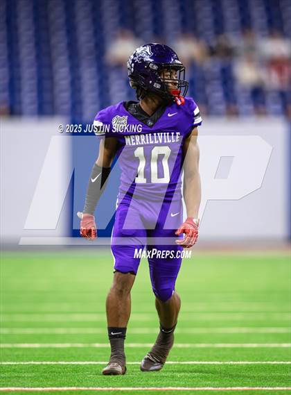 Thumbnail 1 in New Palestine vs. Merrillville (IHSAA 5A Final) photogallery.