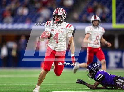 Thumbnail 1 in New Palestine vs. Merrillville (IHSAA 5A Final) photogallery.