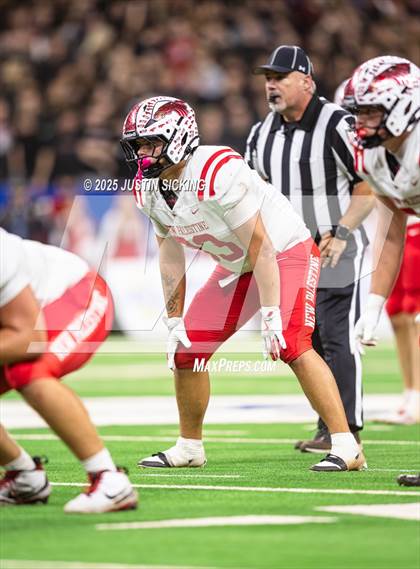 Thumbnail 3 in New Palestine vs. Merrillville (IHSAA 5A Final) photogallery.