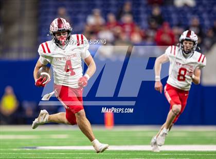 Thumbnail 2 in New Palestine vs. Merrillville (IHSAA 5A Final) photogallery.