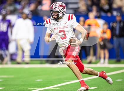 Thumbnail 3 in New Palestine vs. Merrillville (IHSAA 5A Final) photogallery.