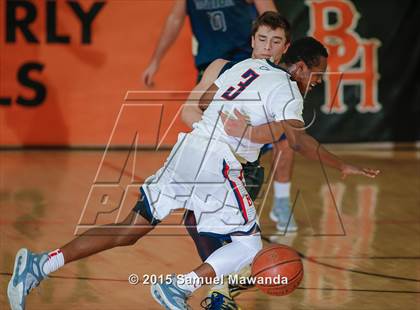 Thumbnail 2 in Brentwood vs mission prep (Beverly Hills 75th Sax Elliot Tournament) photogallery.