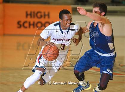 Thumbnail 2 in Brentwood vs mission prep (Beverly Hills 75th Sax Elliot Tournament) photogallery.