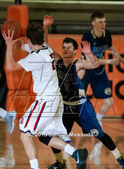Thumbnail 3 in Brentwood vs mission prep (Beverly Hills 75th Sax Elliot Tournament) photogallery.