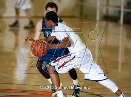 Thumbnail 3 in Brentwood vs mission prep (Beverly Hills 75th Sax Elliot Tournament) photogallery.