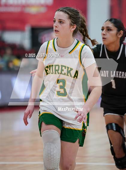 Thumbnail 2 in Pyramid Lake vs. Eureka (NIAA Class 1A State Championship) photogallery.