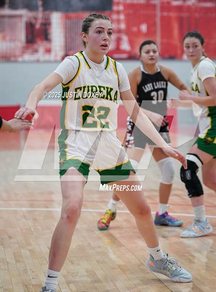Thumbnail 3 in Pyramid Lake vs. Eureka (NIAA Class 1A State Championship) photogallery.