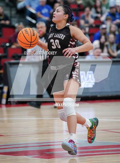 Thumbnail 2 in Pyramid Lake vs. Eureka (NIAA Class 1A State Championship) photogallery.