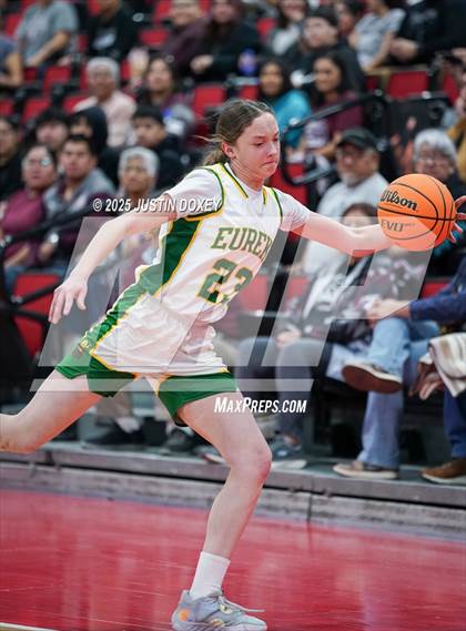 Thumbnail 3 in Pyramid Lake vs. Eureka (NIAA Class 1A State Championship) photogallery.