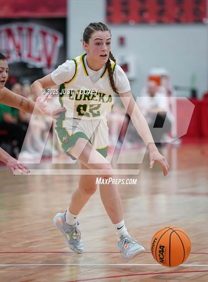 Thumbnail 2 in Pyramid Lake vs. Eureka (NIAA Class 1A State Championship) photogallery.