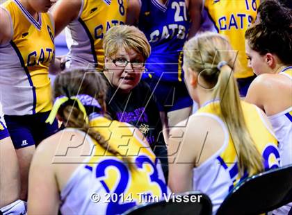 Thumbnail 2 in Fleming vs. Kit Carson (CHSAA 1A Semifinal Playoff) photogallery.