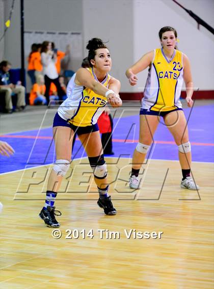Thumbnail 1 in Fleming vs. Kit Carson (CHSAA 1A Semifinal Playoff) photogallery.