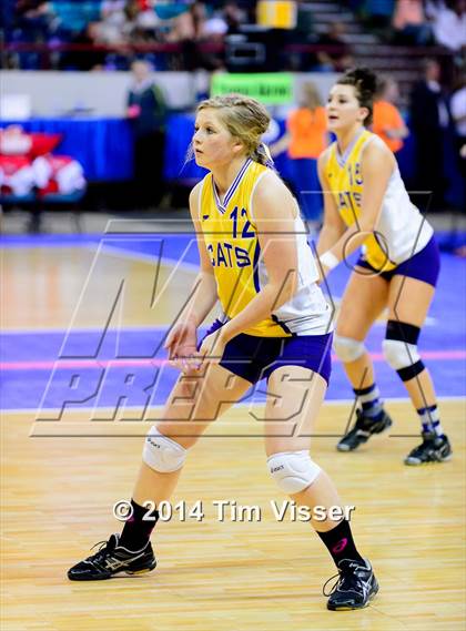 Thumbnail 3 in Fleming vs. Kit Carson (CHSAA 1A Semifinal Playoff) photogallery.