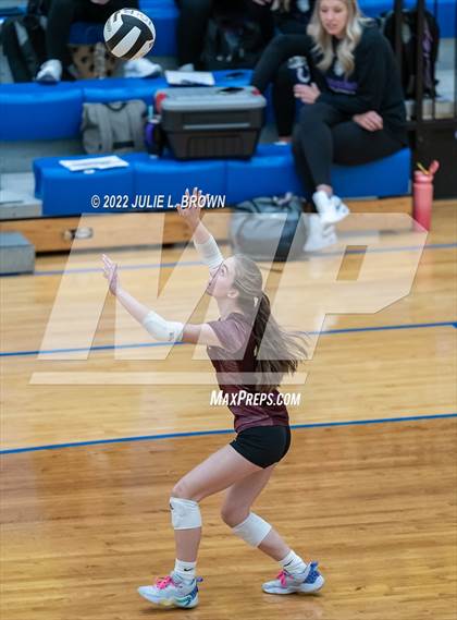 Thumbnail 3 in Yorktown vs. Brebeuf Jesuit Preparatory (IHSAA 4A Regional semi-final) photogallery.