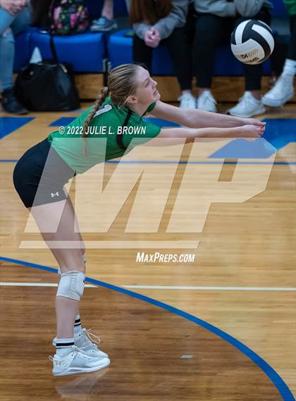 Thumbnail 1 in Yorktown vs. Brebeuf Jesuit Preparatory (IHSAA 4A Regional semi-final) photogallery.