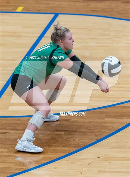 Thumbnail 2 in Yorktown vs. Brebeuf Jesuit Preparatory (IHSAA 4A Regional semi-final) photogallery.