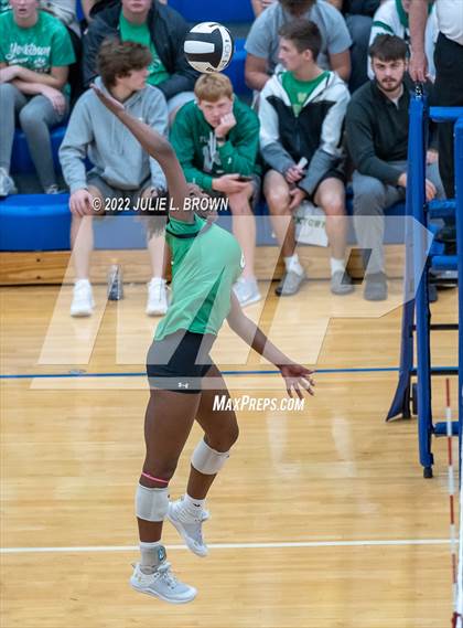 Thumbnail 3 in Yorktown vs. Brebeuf Jesuit Preparatory (IHSAA 4A Regional semi-final) photogallery.
