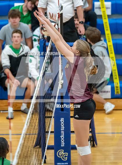 Thumbnail 1 in Yorktown vs. Brebeuf Jesuit Preparatory (IHSAA 4A Regional semi-final) photogallery.