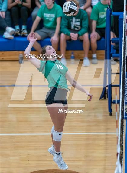 Thumbnail 3 in Yorktown vs. Brebeuf Jesuit Preparatory (IHSAA 4A Regional semi-final) photogallery.