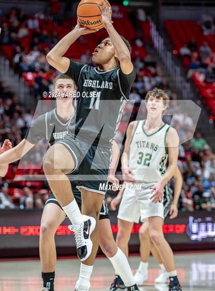 Thumbnail 2 in Highland @ Olympus (UHSAA 5A Semifinal) photogallery.