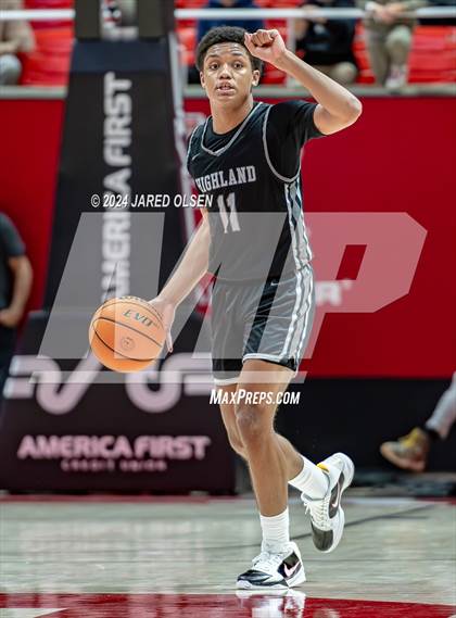 Thumbnail 3 in Highland @ Olympus (UHSAA 5A Semifinal) photogallery.