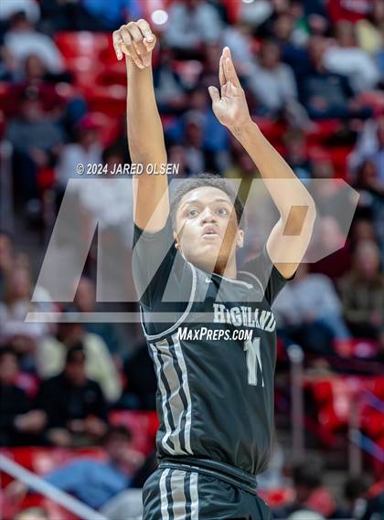 Thumbnail 1 in Highland @ Olympus (UHSAA 5A Semifinal) photogallery.